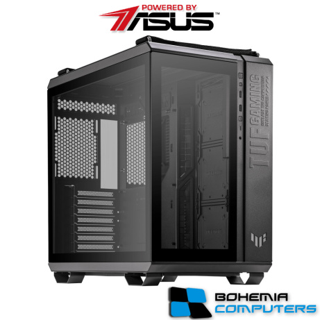 BOHEMIAPC TUF Gaming - Intel Core i7 16x5,4GHz, 2TB M.2, RTX 4070Ti 12 GB, 32 GB DDR5,  WIN 11 PRO, A-RGB, VODNÍ CHLAZENÍ - BCi75400SSD2TBRTX4070Ti