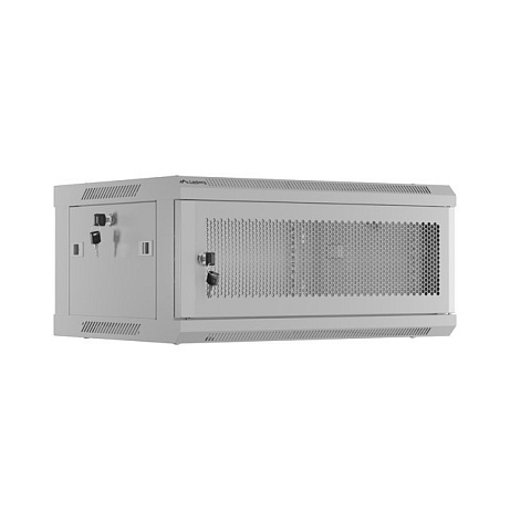 INSTALAČNÍ STOJAN 19" 4U 600X450 ŠEDÉ PERFOROVANÉ