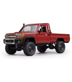 RC Land Cruiser TOYOTA červená + náhradní akumulátor