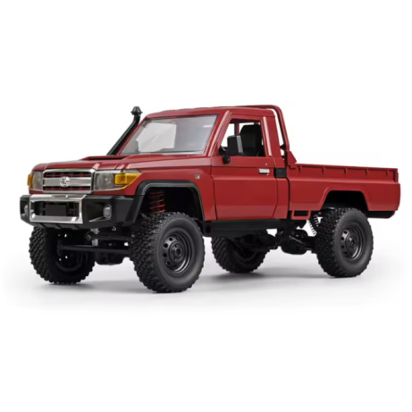 RC Land Cruiser TOYOTA červená + náhradní akumulátor