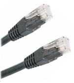 XtendLan patch kabel Cat5E, UTP - 2m, černý