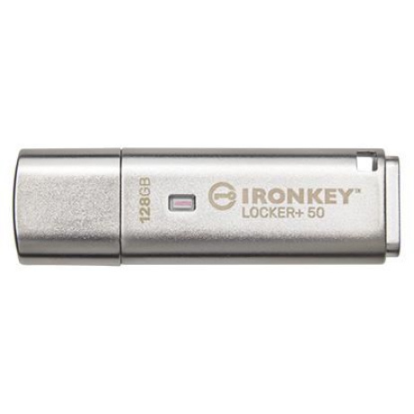 Kingston Flash Disk IronKey 256GB IKLP50 IronKey Locker+ 50 AES USB, w/256bit Encryption