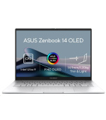 ASUS NTB Zenbook 14 (UX3405CA-OLED233X), Ultra 9-285H, 14" 1920 x 1200, 32GB, 1TB SSD, Intel Arc, W11Pro, Silver