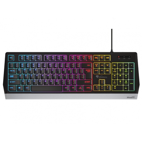 Genesis herní klávesnice RHOD 300 US layout, 7-zónové RGB podsvícení