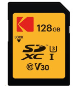 Kodak paměťová SD karta 128GB UHS-I U3 V30 Ultra