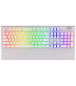 Endorfy herní klávesnice Omnis OWH Pudd.Kaihl BL RGB / USB / blue switch / drátová /mechanická/US layout/bílá RGB