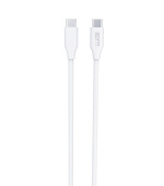 WG - Datový kabel Type-C na Type-C, 1,5 metrů, 5A, 120W, bílá