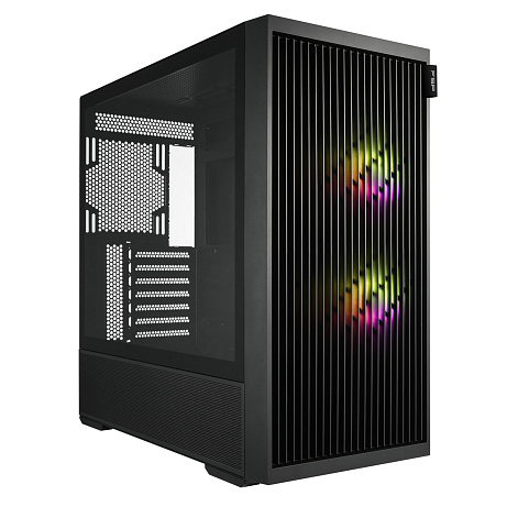 FSP M330-BA/Midi Tower/Transpar./Černá