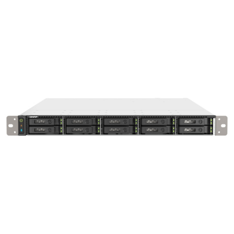 QNAP TS-h1090FU-7302P-256G (AMD EPYC, 256GB ECC RAM, 10x 2,5" U.2/SATA, 2x PCIe, 2x 2,5GbE, 2x25GbE)