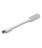 BAZAR - C-TECH USB lampička k notebooku UNL-04, flexibilní, bílá, poškozený obal