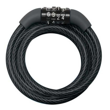 Master Lock Spirálový kombinační zámek na kolo  8143EURDPRO - 1,2m