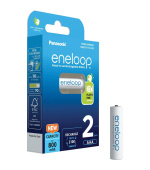 PANASONIC HR03 AAA 4MCCE/2BE ENELOOP N, 800 mAh (Blistr 2ks)/Bazar