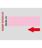 Niimbot štítky RP 12x40mm 155ks Pink pro D11 a D110