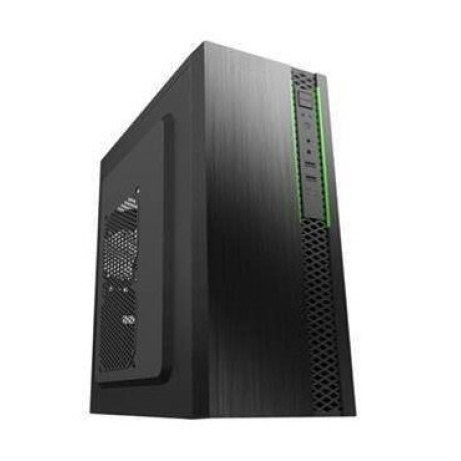 BAZAR - EUROCASE skříň ML N6-550B, Midi Tower, 2x USB 3.0, 2x audio, bez zdroje, poskozený obal