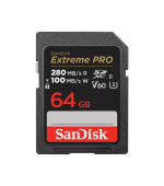 SanDisk Extreme PRO 64GB 280MB/s V60 UHS-II