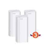 Tenda Nova EE3 Pro (3-pack) WiFi7 BE3600 Mesh Gigabit system, 9x GLAN/GWAN, WPA3, VPN, CZ app