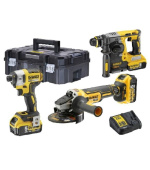 Dewalt DCK305P3T sada aku nářadí 18V XR DCH273N + DCG405 + DCF887+TSAK 3x5Ah