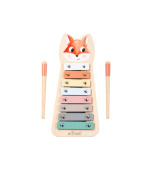 Dřevěný xylofon pro děti - Liška