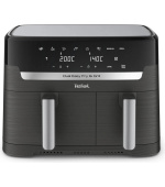 Tefal Dual Easy Fry & Grill 2v1 Horkovzdušná fritéza, Černá