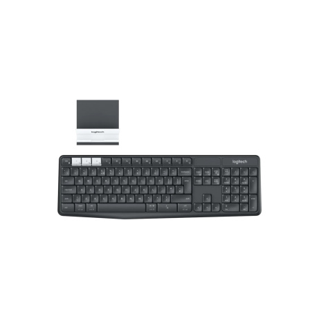 Logitech K375s/Bezdrátová USB + Bluetooth/US layout/Černá