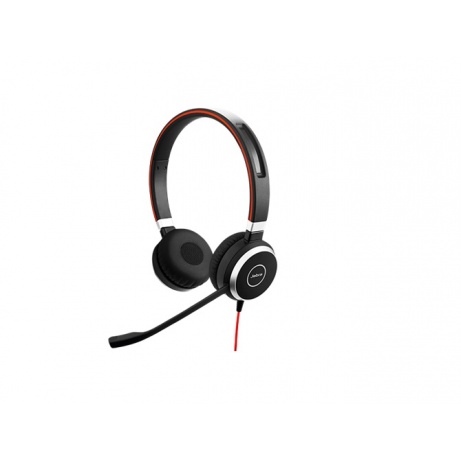 Jabra Evolve 40/Stereo/Jack/Drát/Černá