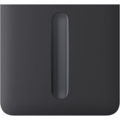 Ajax  SideButton (Dimmer) vertical - Boční kryt stmívatelného tlačítka, vertikální instalace, grafitová