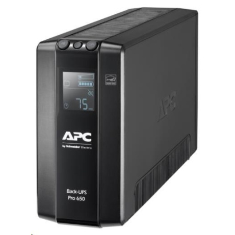 APC -poškozený obal- Back UPS Pro BR 650VA, 6 Outlets, AVR, LCD Interface (390W)