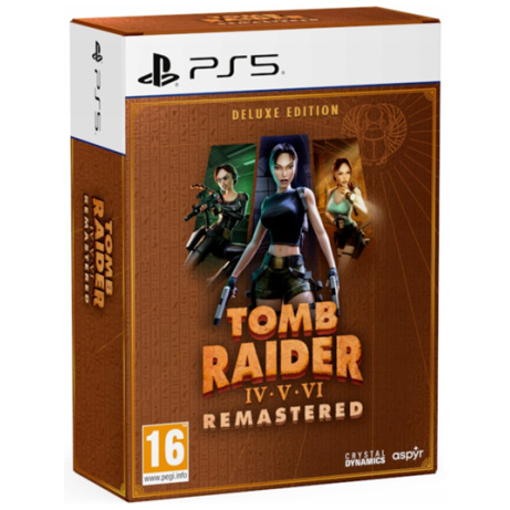 PS5 - Tomb Raider IV-VI Remastered Starring Lara Croft: Deluxe Edition