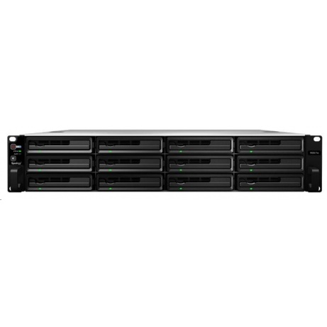 Synology RS3618xs RackStation (4C/XeonD-1521/2,4-2,7GHz/8GBRAM/12xSATA/2xUSB3.2/4xGbE/2xPCIe)