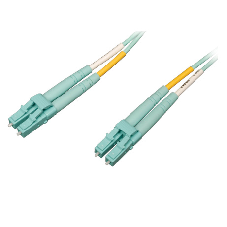 Optický patch kabel 10/100Gb Duplex Multimode 50/125, OM4 (LC/LC), modrá, 3m