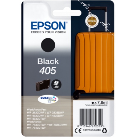 Epson Singlepack Black 405 DURABrite Ultra Ink