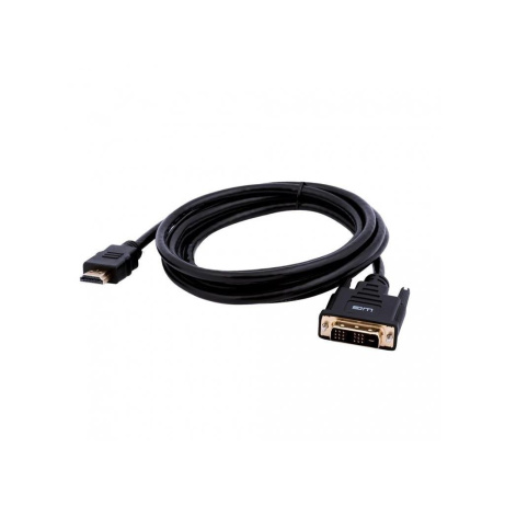 WG Kabel HDMI (male; HDMI 1.4) to DVI-D Single Link (male) / 2m / stíněný