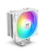 BAZAR - THERMALTAKE Chladič CPU UX400 ARGB, 1x120mm, LGA1851, AM5, bílá - Poškozený obal (Komplet)