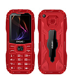 EVOLVEO MaxPhone A1, tlačítkový Dual SIM telefon, červený