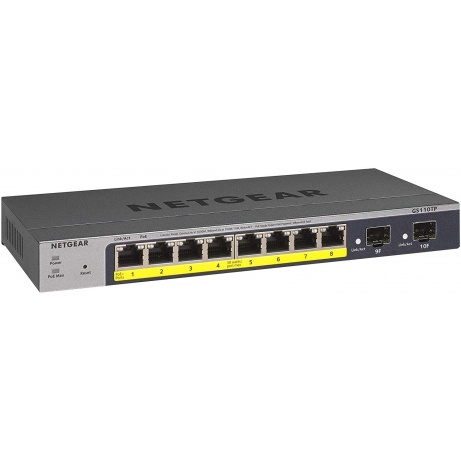 NETGEAR 8P GE POE SMART MANAGED PRO SWITCH