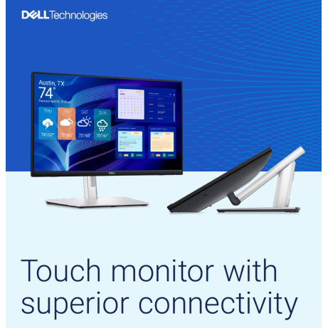 24" LCD Dell P2424HT Touch 5ms/16:9/matný/USB-C