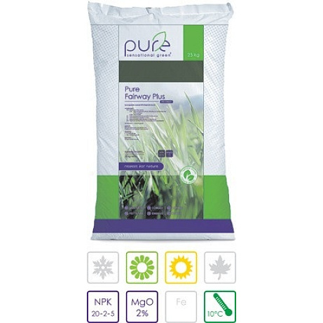 Trávníkové hnojivo PURE Fairway Plus, 25kg
