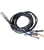 MikroTik DQ+BC0003-DS+, QSFP56 200G na 4x SFP56 50G DAC kabel