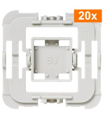 Homematic IP  Adaptér Busch-Jaeger, set 20ks - EQ3-ADA-BJ-20