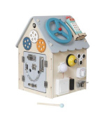 2Kids Toys Activity board Domeček šedý