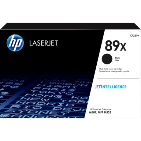 HP 89X Black LaserJet Toner, CF289X