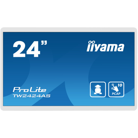 24" iiyama TW2424AS-W1: PCAP, Android 12,FHD