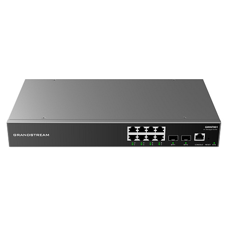 Grandstream GWN7801 Layer 2+ Managed Network Switch 8 portů / 2 SFP
