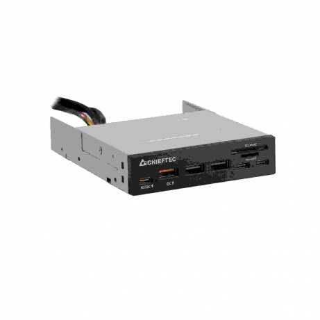 CHIEFTEC čtečka karet CRD-908H, 3,5", USB 3.2 Hub