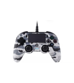 BAZAR - Nacon Wired Compact Controller - ovladač pro PlayStation 4 - camo grey - Poškozený obal (Komplet)