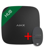 Ajax SET Hub black + DÁREK ZDARMA SpaceControl black