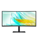 BAZAR - SAMSUNG MT LED LCD Monitor 34" Samsung ViewFinity S65UC  - prohnutý,VA,3440x1440,5ms,100Hz,HDMI,DisplayPort,USB3
