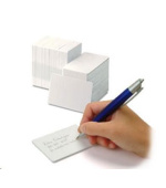 Zebra Premier card, writeable back