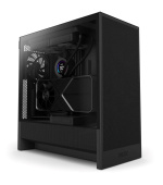 NZXT skříň H5 Flow edition / 2x120 mm fan / USB 3.0 / USB-C 3.1 / průhledná bočnice / mesh panel / černá