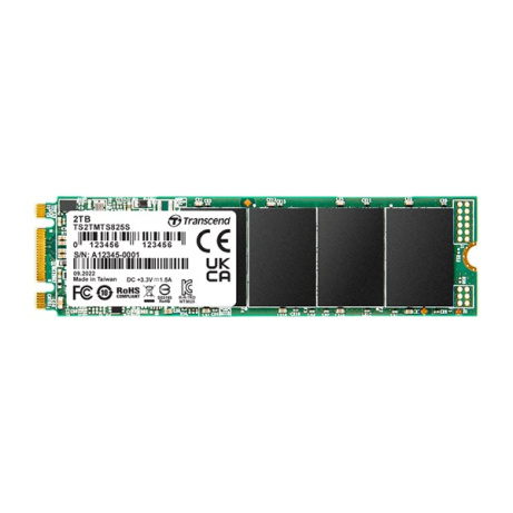 TRANSCEND SSD 825S 1TB, M.2 2280 SSD, SATA3 B+M Key, TLC